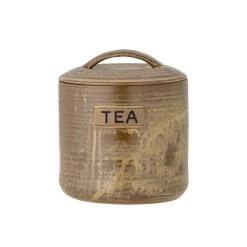 Aeris Tea Airtight Jar - / Sandstone - 75 Cl - Bloomingville