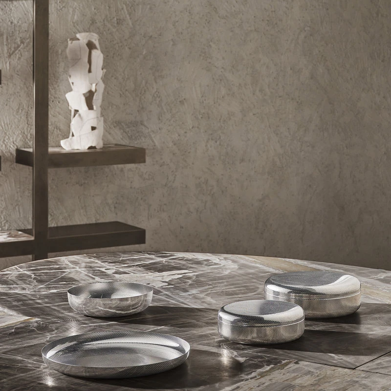 Eot - JM17 Basket - / Steel - Ø 24 Cm / 3D Granulation - Alessi - Image 3