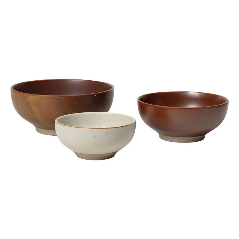 Midi Bowl - / Set Of 3 - Ø 19, Ø 16, Ø 13 Cm - Ferm Living