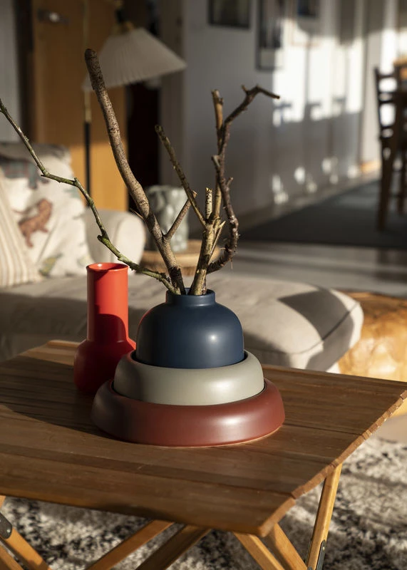 Omar 02 Bowl - / Dish - Width - Ø 30.8 X H 6.3 Cm - Hand-made - Raawii - Image 5