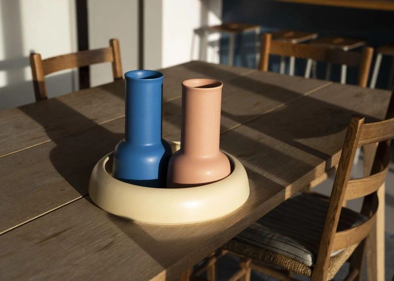 Omar 02 Bowl - / Dish - Width - Ø 30.8 X H 6.3 Cm - Hand-made - Raawii - Image 4