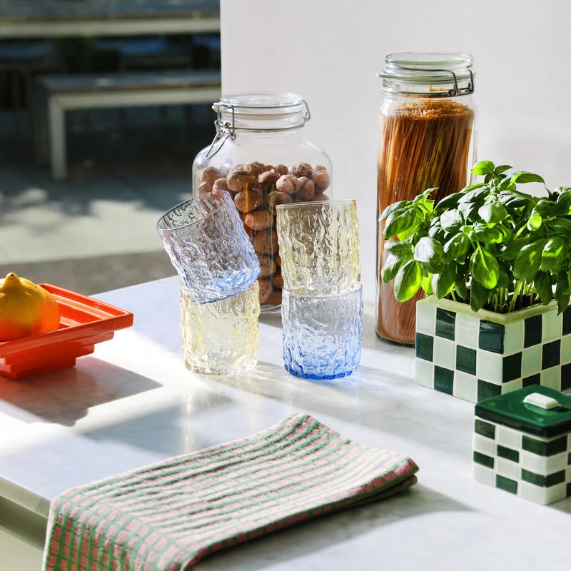 Pyramid Bowl - / 17 X 17 X H 6 Cm - Ceramic - & Klevering - Image 3