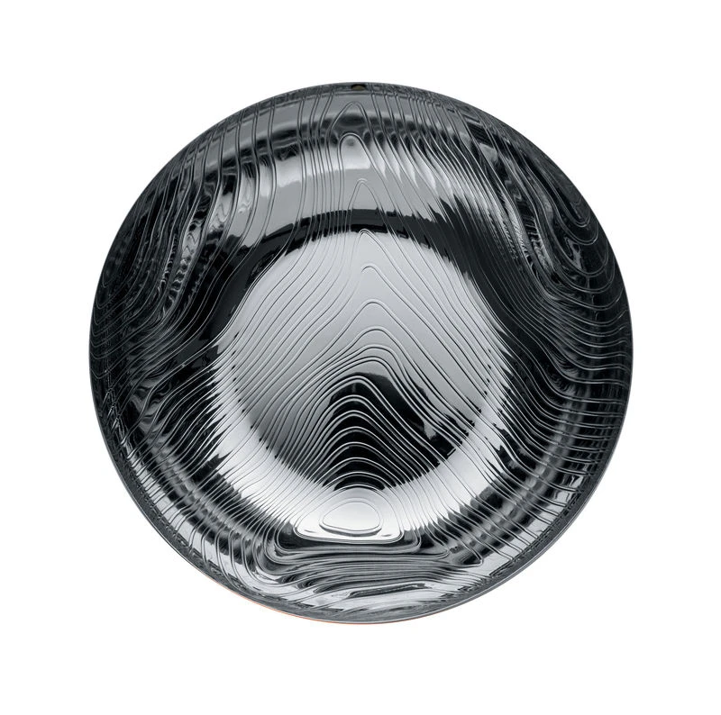 Veneer Bowl - / Ø 29 Cm - Steel With Embossed Patterns - Alessi - Image 2