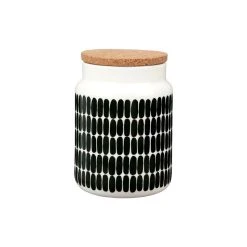 Alku Box - / 1.2 L - Stoneware & Cork - Marimekko
