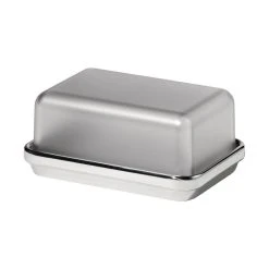 ES03G Butter Dish - / Steel & Plastic - Alessi