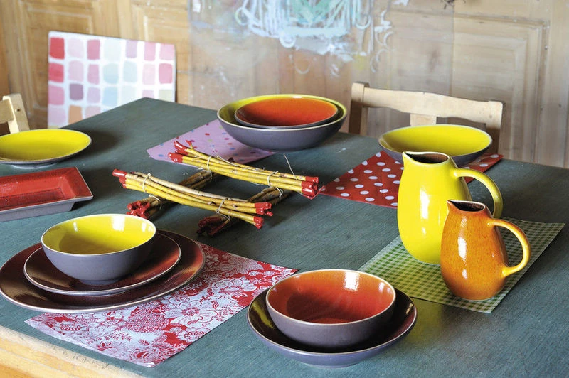 Tourron Cake Dish - / 33 X 15 Cm - Handmade Stoneware - Jars Céramistes - Image 2