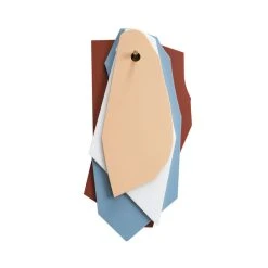 Valerie_objects Chopping Board - / Set Of 4 - Polyethylene / Brass Hook - Valerie Objects