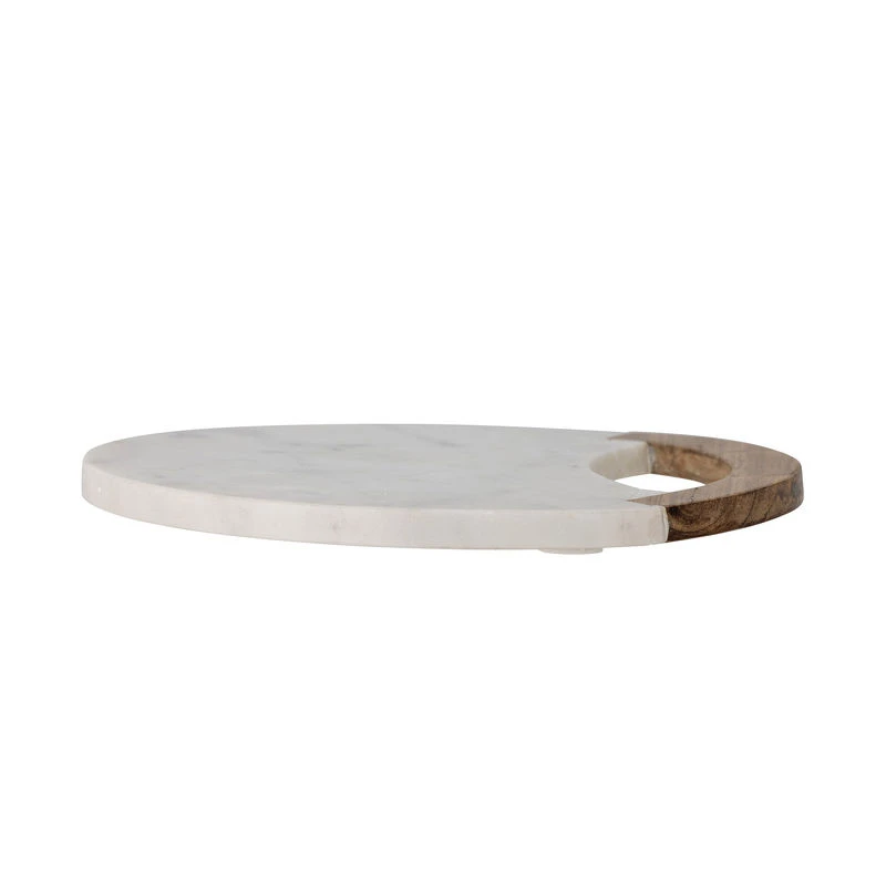 Daniela Chopping Board - / Marble & Wood - Ø 30 Cm - Bloomingville - Image 2