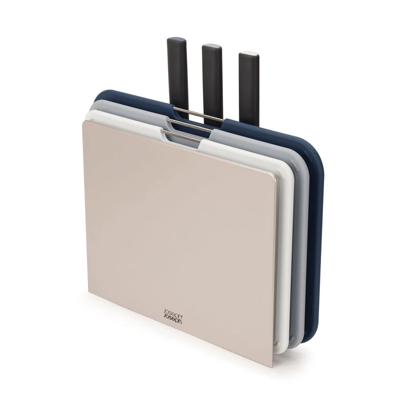 Nest Plus Chopping Board - / Set Of 3 Boards + 3 Knives - Joseph Joseph - Image 2