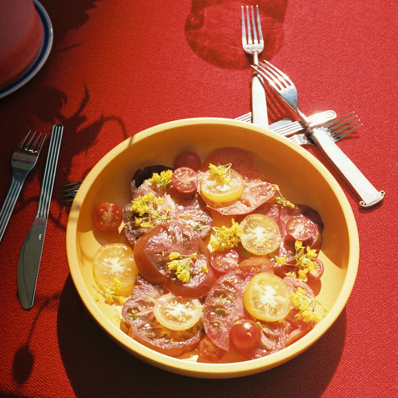 Sobremesa Large Dish - / Ø 25 X H 5 Cm / Porcelain - Hay - Image 2