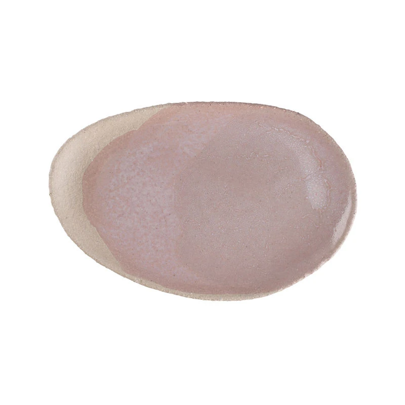 Wabi Dish - / Oval - 25 X 36 Cm - Handmade Stoneware - Jars Céramistes