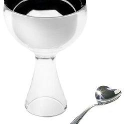 Big Love Ice-cream Bowl - Spoon And Icecream Bowl Set - Alessi