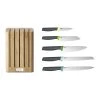 Elevate Kitchen Knife - / Set Of 5 Knives + Bamboo Stand - Joseph Joseph