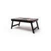 Toiletpaper - Lipsticks Black Lunch Tray - / Folding Legs - 56 X 38 Cm / MDF - Seletti