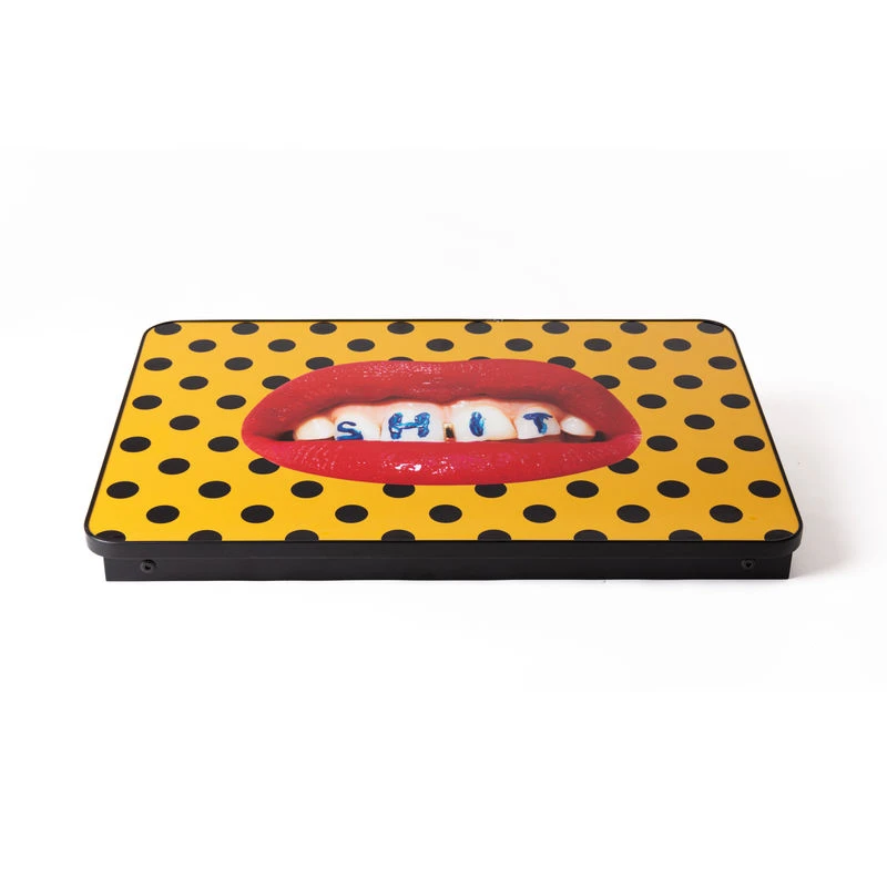 Toiletpaper - Shit Lunch Tray - / Folding Legs - 56 X 38 Cm / MDF - Seletti - Image 2