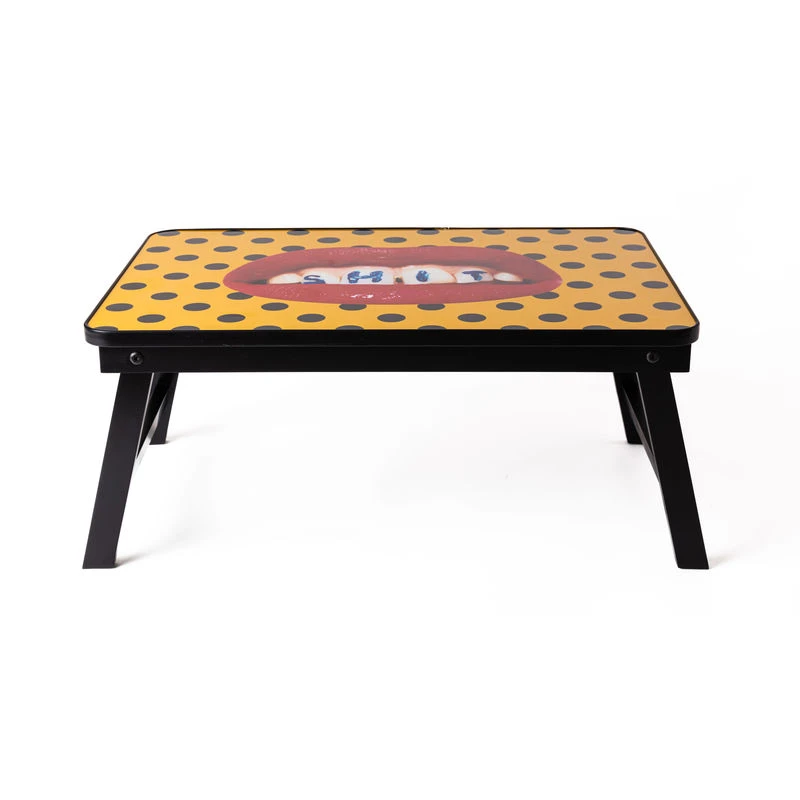 Toiletpaper - Shit Lunch Tray - / Folding Legs - 56 X 38 Cm / MDF - Seletti - Image 3