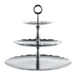Dressed For X-mas Presentation Dish - 3 Levels - H 31 Cm - Alessi