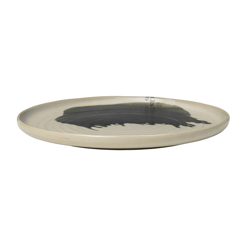 Omhu Presentation Dish - / Ø 36 Cm - Sandstone - Ferm Living