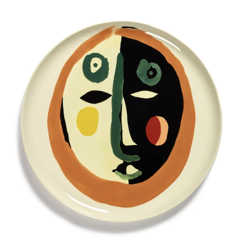 Feast Presentation Plate - / Ø 35 X H 2 Cm - Serax