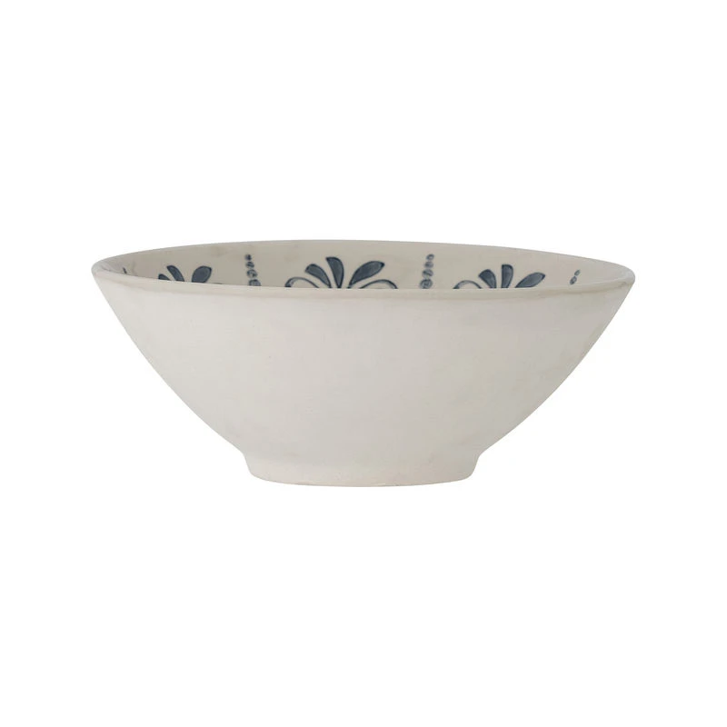 Heikki Salad Bowl - / Ø 26.5 X H 11 Cm - Sandstone - Bloomingville