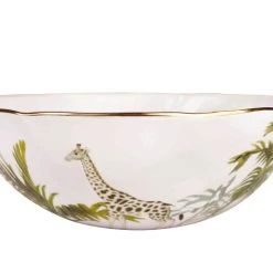 Jungle Salad Bowl - / Porcelain - & Klevering
