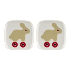 Rulla Small Dish - / 10 X 10 Cm - Set Of 2 - Marimekko