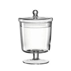 Poesia Sweet Box - / Ø 12 X H 19 Cm - Glass - Leonardo