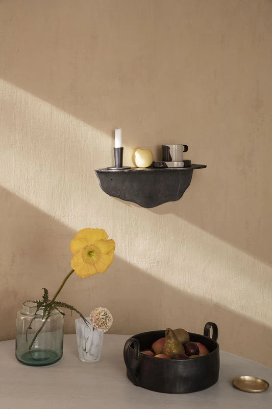 Basho Tray - Round / Brass - Ø 9.5 Cm - Ferm Living - Image 2