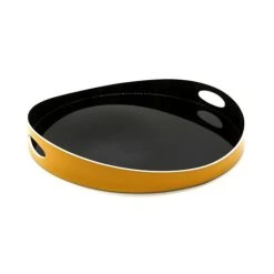 Basile Large Tray - / Wood - Ø 50 Cm - Maison Sarah Lavoine