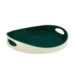 Basile Small Tray - / Wood - Ø 40 - Maison Sarah Lavoine