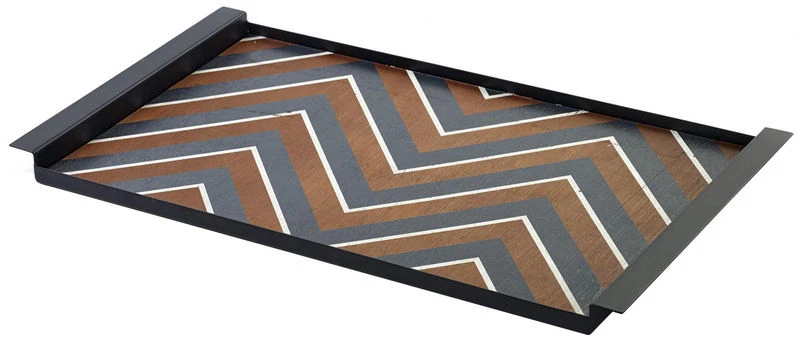 Charles Tray - 54 X 30 Cm - Wood & Metal - Serax