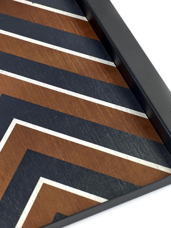 Charles Tray - 54 X 30 Cm - Wood & Metal - Serax - Image 2