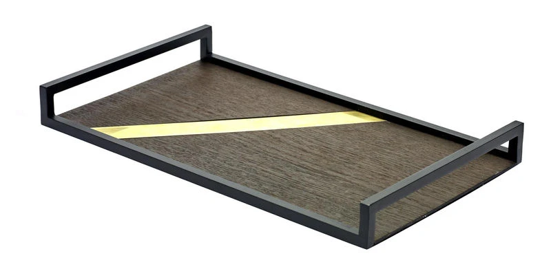 Charles Tray - 40 X 24 Cm - Wood & Metal - Serax