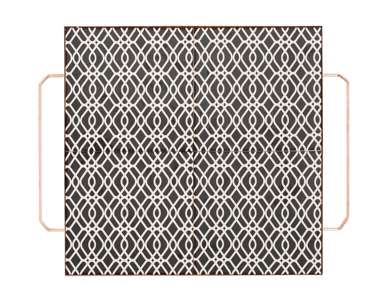 Mix&Match Tray - 40 X 40 Cm / Ceramic & Copper - Gan - Image 2