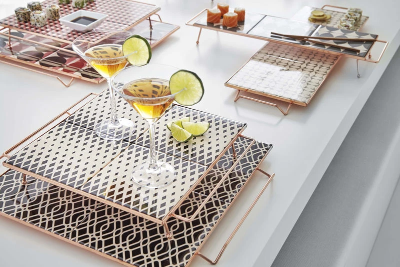 Mix&Match Tray - 40 X 40 Cm / Ceramic & Copper - Gan - Image 5