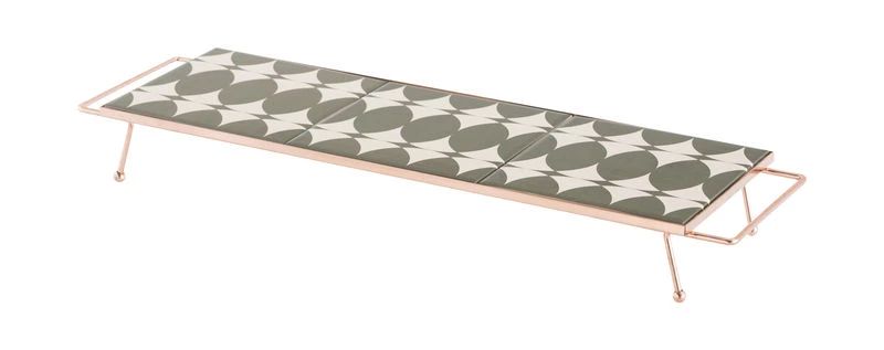 Mix&Match Tray - 45 X 15 Cm / Ceramic & Copper - Gan