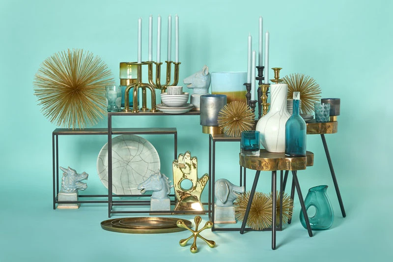 Oval Antique Brass Tray - / Set Of 3 - Pols Potten - Image 2