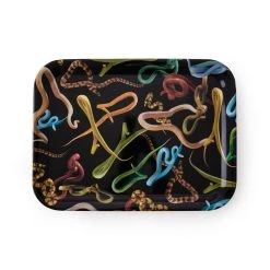 Toiletpaper - Snakes Tray - / 32 X 43.5 Cm - Melamine - Seletti