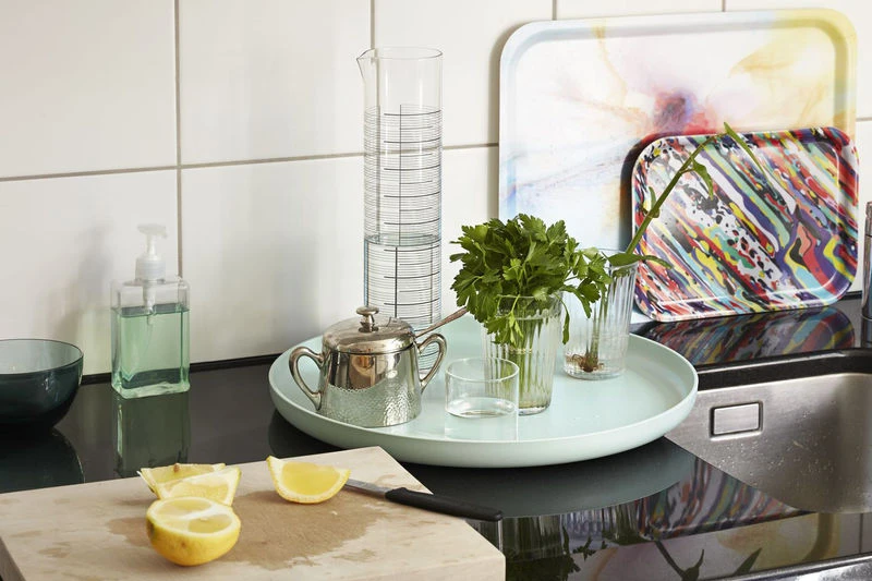 Trays Tray - / Set Of 3 - Ø 40 Cm / ABS - Vitra - Image 3