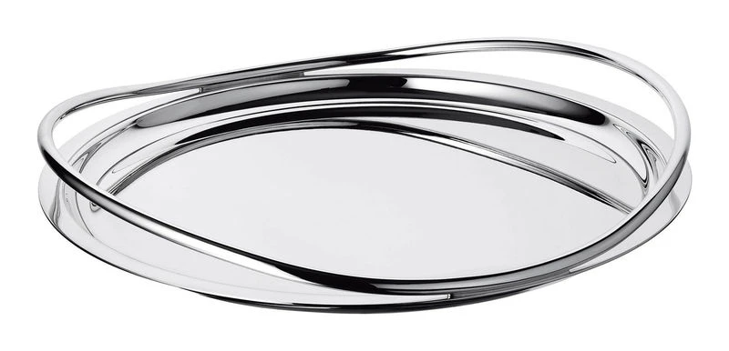 Vertigo Tray - By Andrée Putman - Ø 39 Cm - Christofle